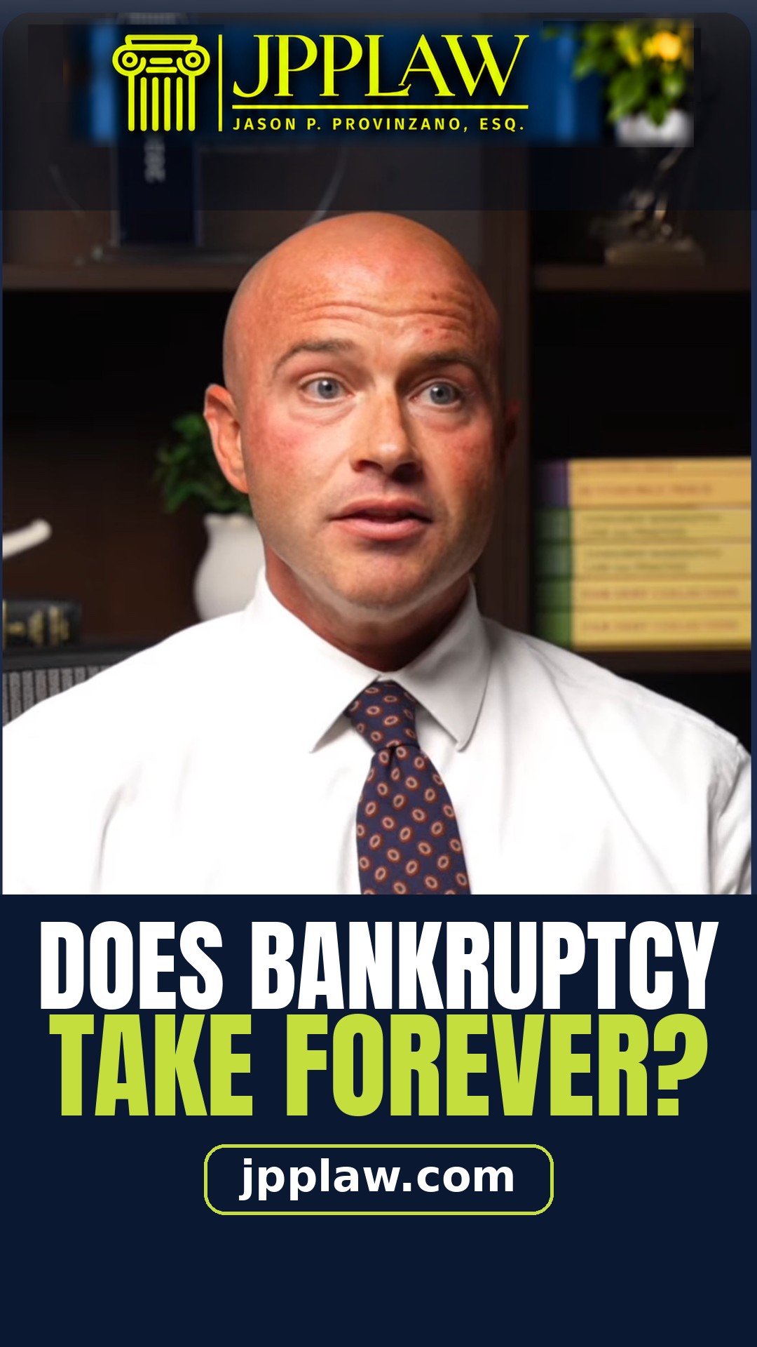 Attorney Jason P. Provinzano — Does bankruptcy take forever? Personal Bankruptcy: Fact or Fiction, Part 1